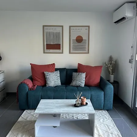 L'écrin Bleu - Jardin Et à 2 Pas Des Plages Appartement *