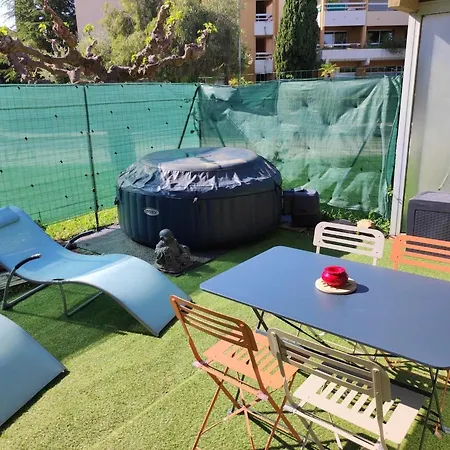 Apartament L'ecrin Bleu - Jardin Et A 2 Pas Des Plages *