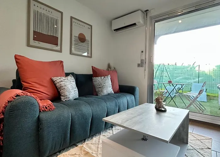 L'ecrin Bleu - Cocooning Au Lavandou - 800m De La شقة لو لا فاندو