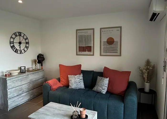 L'ecrin Bleu - Cocooning Au Lavandou - 800m De La شقة